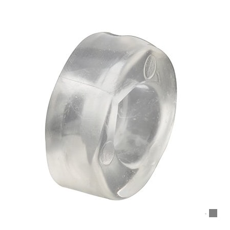 Prime-Line 3/4 in. Clear Vinyl, Shower/Tub Enclosure Anti-Slam Bumpers, PK4 M 6119